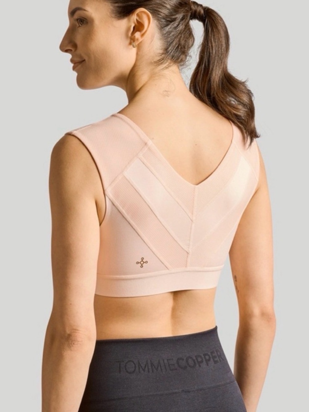 Tommie Copper Posturee Shoulder Support Bra Pink Size XL